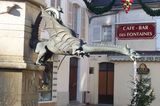 The fountain gargoyle<br /> in Saint Florentin<br /> © OTSI Saint Florentin